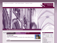Tablet Screenshot of kirchenmusik-koeln.de